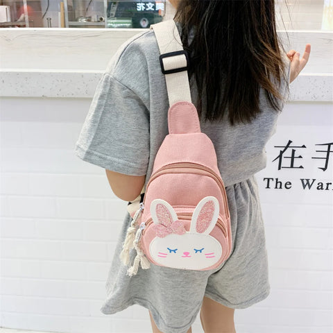 Cute Little Rabbit Children's Crossbody Bag
