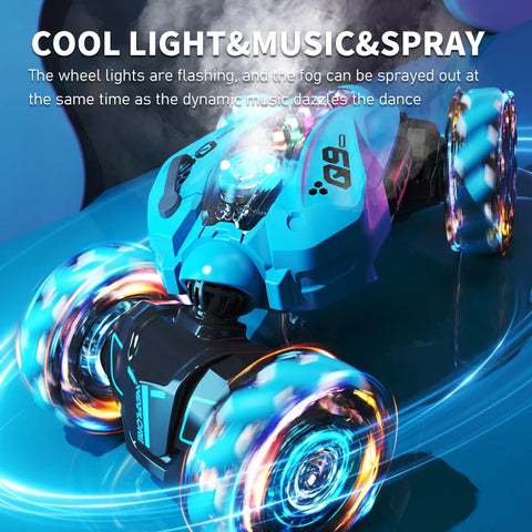RC 360° Rotating Off-Road Stunt Car - Stunning Stunts and Climbing Performance!