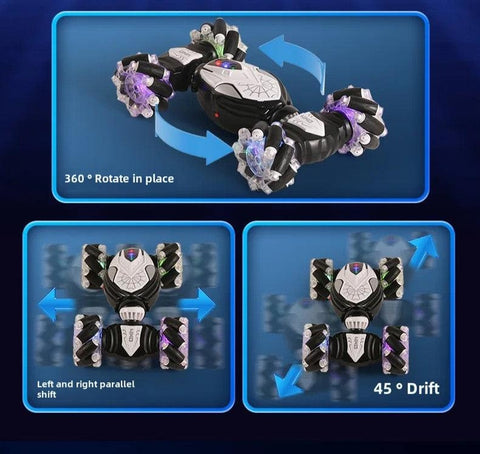 Interactive Gesture Control Transformable Car Toy - For Fun Experience!