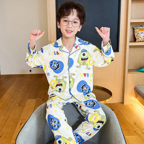 Children Pajama Set – Cozy Cartoon Pajamas for Kids