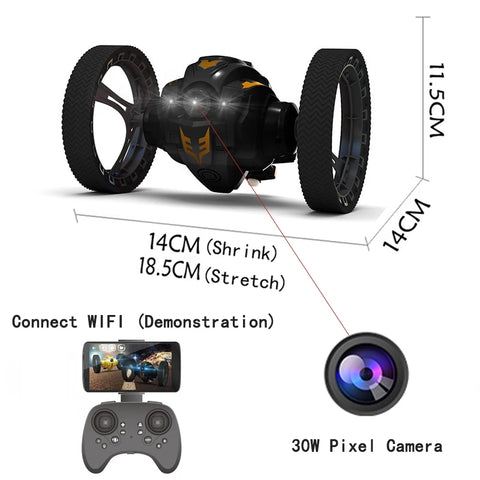Remote Control Stunt Car that jumps + Wifi camera