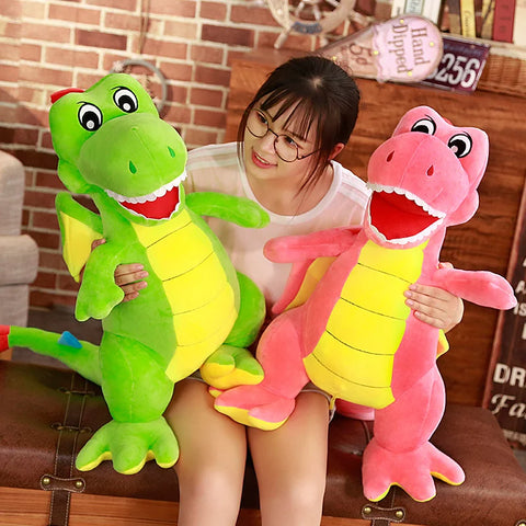 Giant Dinosaur Plush Toy - Soft Stuffed Tyrannosaurus Doll