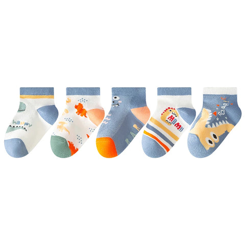 Children's Cotton Cartoon Socks for Boys and Girls