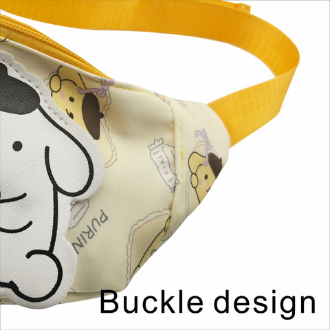 Cute Anime Cat Fanny Pack for Kids – Nylon Crossbody Bag