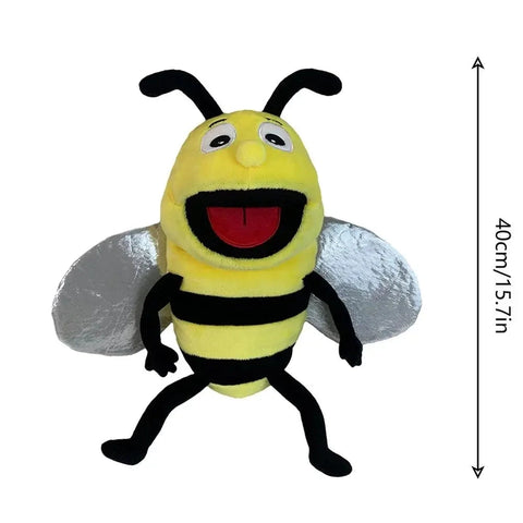 Hand Puppets Kids Toys – Plush Insects & Animals for Storytelling and Role-Playing