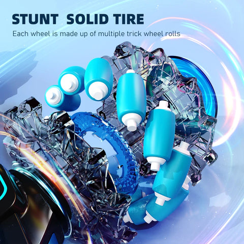 RC 360° Rotating Off-Road Stunt Car - Stunning Stunts and Climbing Performance!