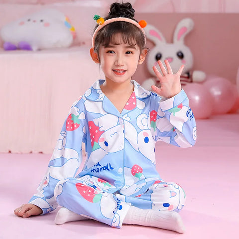 Lovely Kids Pajama Set – Soft, Breathable, and Comfortable Sleepwear