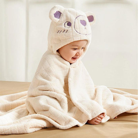 Cute Animal Baby Bath Towel with Hood - Baby Beach Towels