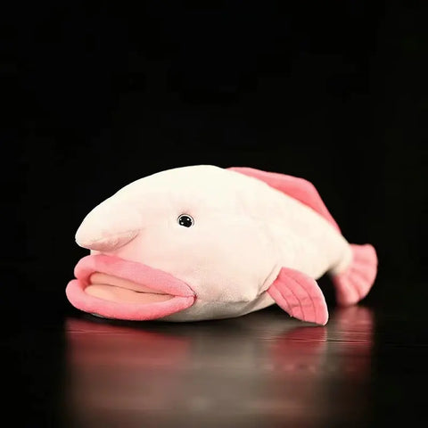 Blobfish Plush Toy - Realistic High Fidelity Soft Plushie Blob Fish Doll