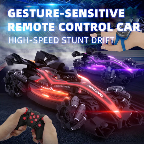 Dual Control RC LED Supercar  - High-Speed Stunt Drift!