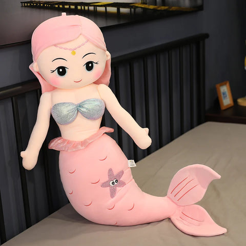 Giant Mermaid Doll Plushie Pillow