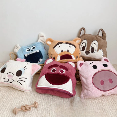Adorable Animal Hooded Bath Towel - Super Soft Absorbent Towel