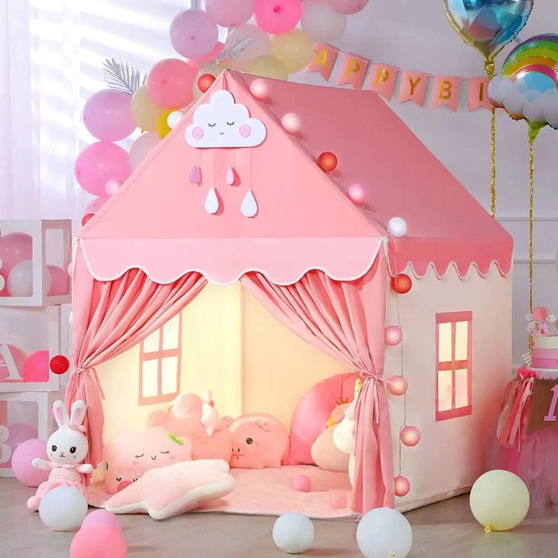 Imagination Playhouse Tent for Kids – Portable Foldable Fun Teeny Pandas