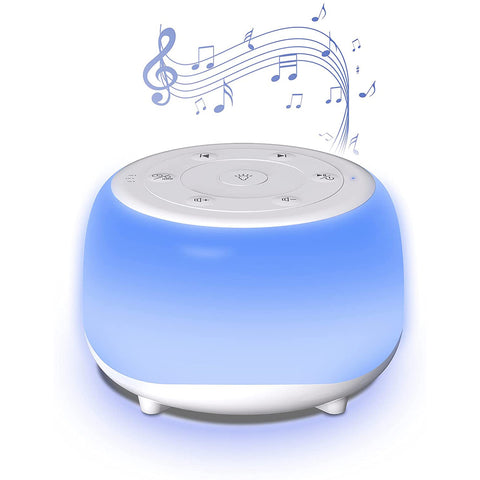 White Noise Machine with 7 Colors Night Lights - Baby Sleep Soother