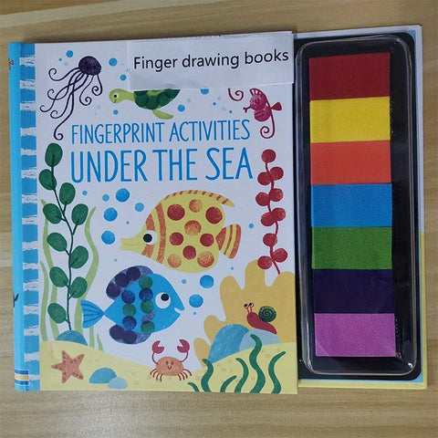 Creative Fingerprint Art Kit for Kids - Unleash Your Kids Creativity! Teeny Pandas