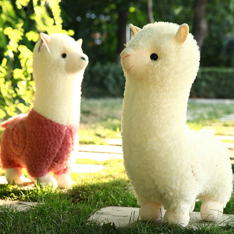 Plush Alpacasso Toy - Soft Stuffed Alpaca Doll