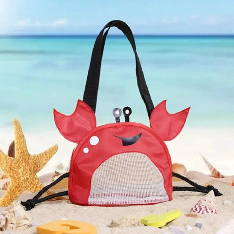 Kids Crab Mesh Beach Bag - Fun & Functional Storage Teeny Pandas