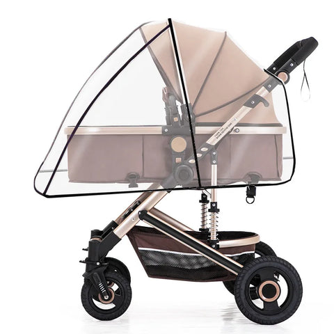 Universal Stroller Rain Cover – Waterproof, Windproof Protection for Your Baby