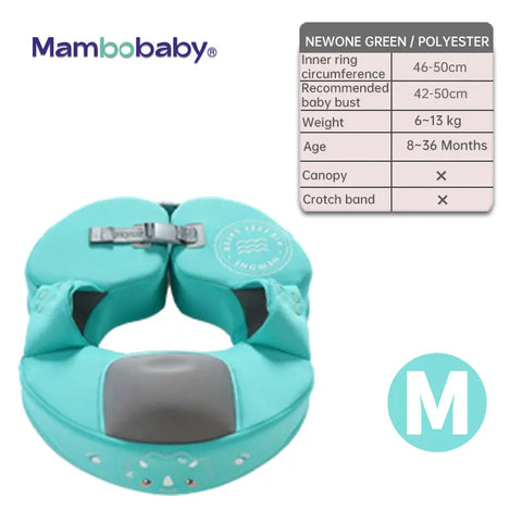 Blue Baby Swim Float - For Safe and Fun Swimming Experience! Teeny Pandas