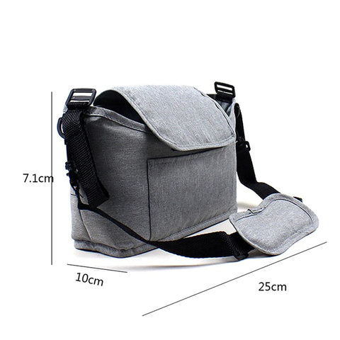Universal Stroller Organizer - With Adjustable Shoulder Strap! Teeny Pandas