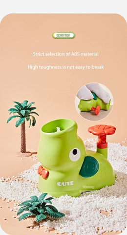 Flying Disc Air Rocket Launcher Toy – Outdoor Soaring Saucer Game for Kids