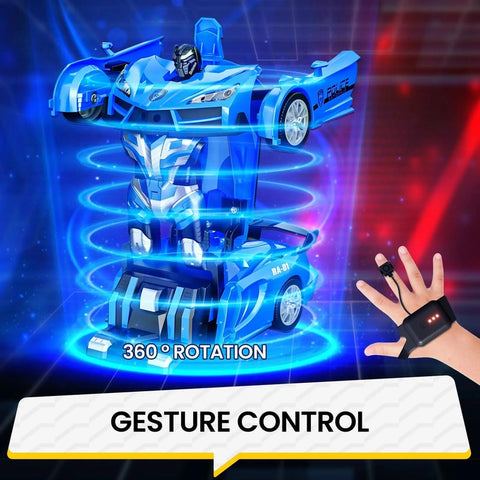 Gesture Sensing RC Transformer Car | Police Transformer