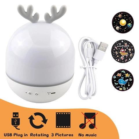 Starry Night Sky Projector for Kids - Turn Every Night Into A Magical Experience! Teeny Pandas