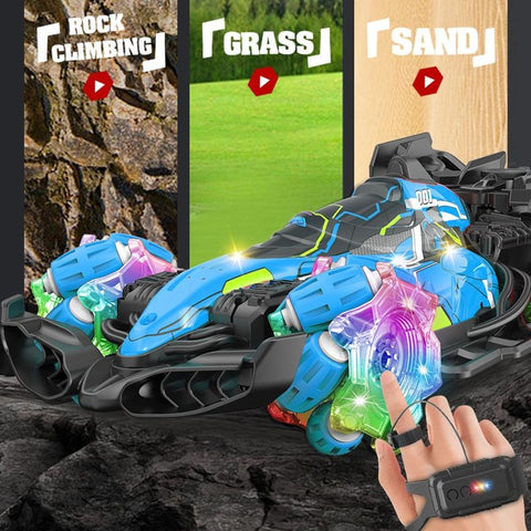 Glove Controlled RC Stunt Car | Air Gesture Control 4WD