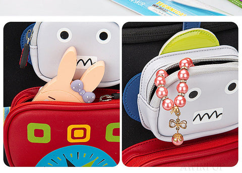 Cartoon Robot School Bags for Boys – Kawaii Backpack for Kids