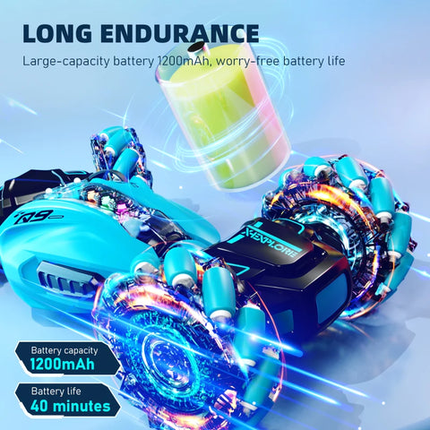 RC 360° Rotating Off-Road Stunt Car - Stunning Stunts and Climbing Performance!