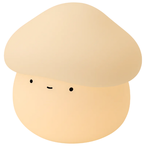 Mushroom Night Lamp - USB Charging, Dimmable, Timer Function