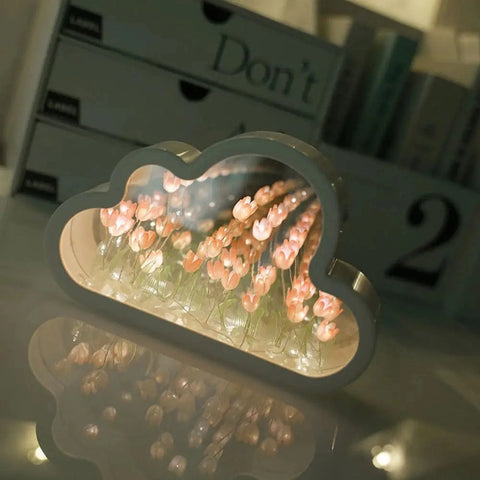 Cloud Tulip DIY Night Light - Whimsical Tulip Design Teeny Pandas