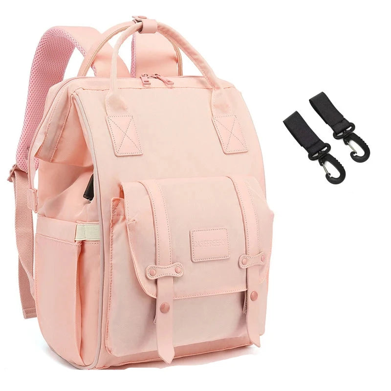 Waterproof Diaper Bag Backpack - Stylish & Functional Baby Travel Essential! Teeny Pandas
