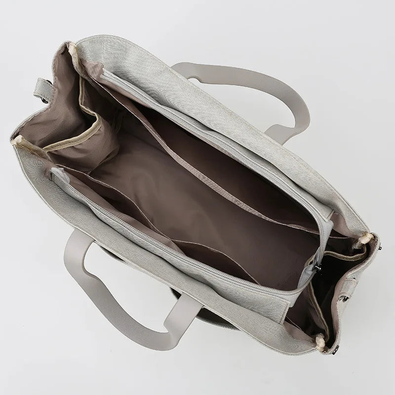 Shoulder/Crossbody Baby Diaper Bag– Waterproof & Lightweight Teeny Pandas