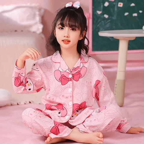 Girls Pajama Set – Cute and Cozy Sleepwear for Autumn and Winter