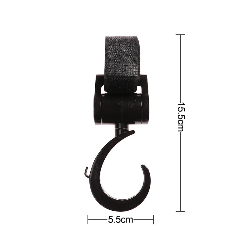 Universal Stroller Bag Hooks - Hands-Free Parenting Made Easy Teeny Pandas