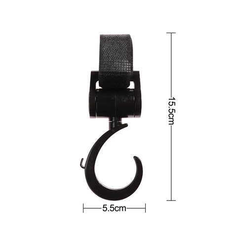 Universal Stroller Bag Hooks - Hands-Free Parenting Made Easy Teeny Pandas
