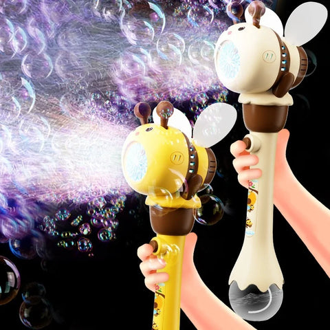 Children’s Bee Bubble Blower Machine - For Outdoor Bubble Fun!