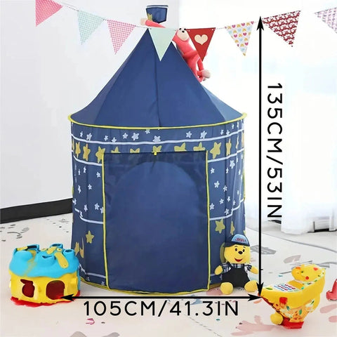 Foldable Kids Playhouse Tent – Indoor & Outdoor Fun for Little Adventurers Teeny Pandas