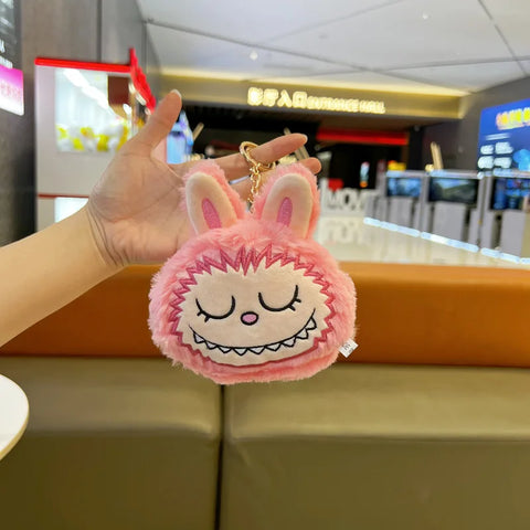Children’s Plush Wallet – Cartoon Monsters Portable Bag for Students