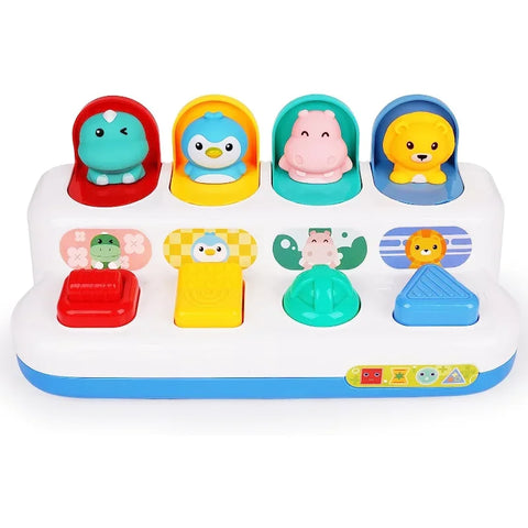 Pop-Up Dino Montessori Activity Toy – Fun & Interactive Learning for Kids Teeny Pandas