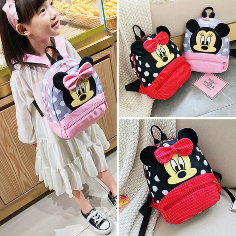 Cartoon Mouse Backpack for Kids - Cute and Compact Backpack for Little Kids