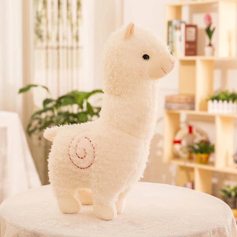 Plush Alpacasso Toy - Soft Stuffed Alpaca Doll