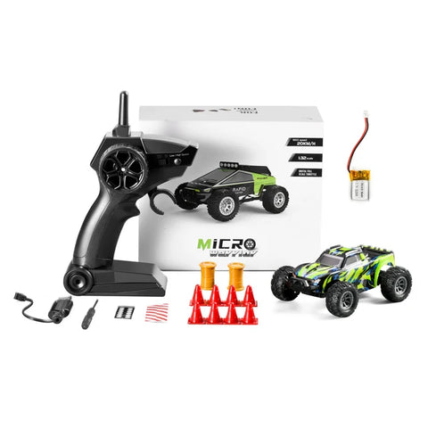 Rugged Kids RC Monster Truck 1/32- Brushless High-Speed Adventure! Teeny Pandas