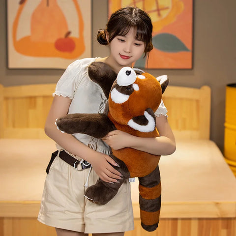 Lifelike Cute Red Panda Stuffed Animal Plushies
