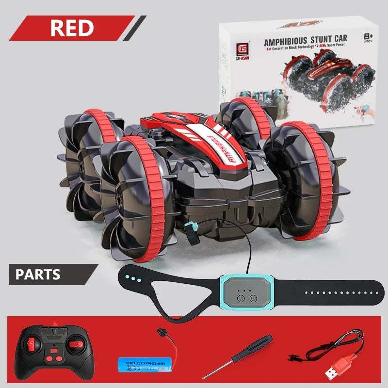 Amphibious Stunt RC Car for Kids - For Indoor and Outdoor Adventure! Teeny Pandas