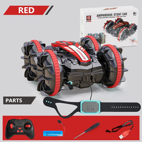 Amphibious Stunt RC Car for Kids - For Indoor and Outdoor Adventure! Teeny Pandas