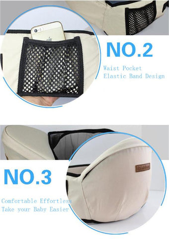Adjustable Hip Seat Baby Carrier