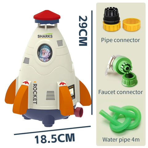 Rocket Launcher Water Sprinkler – Outdoor Water Fun for Kids!
