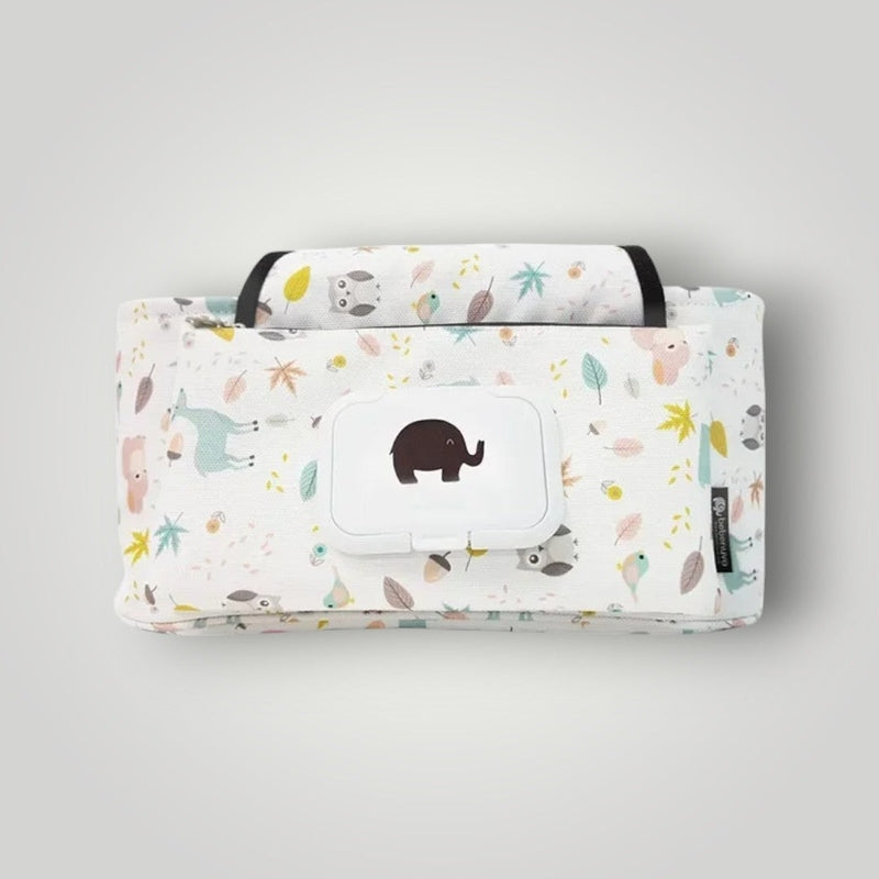 Universal Stroller Organizer - With Insulated Cup Holders Teeny Pandas